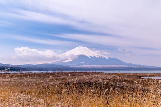 里山,水平画幅,高视角