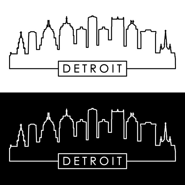底特律地标建筑设计