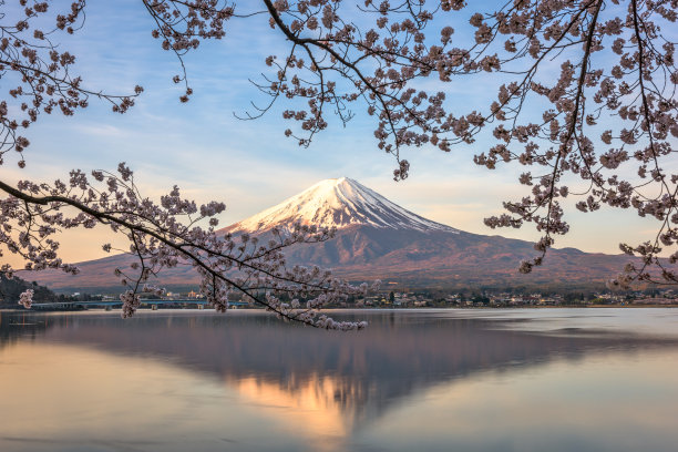 日本富士山图片