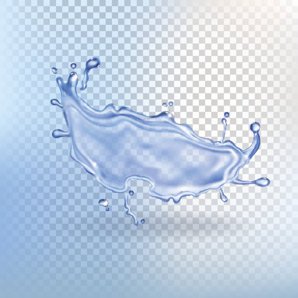 水,美,形状