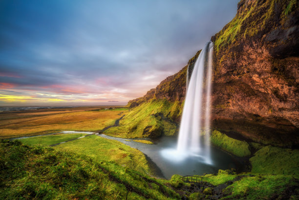 waterfalls