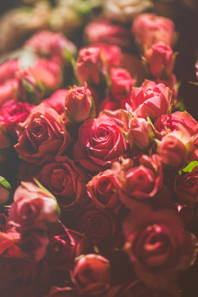 红色婚礼花艺素材