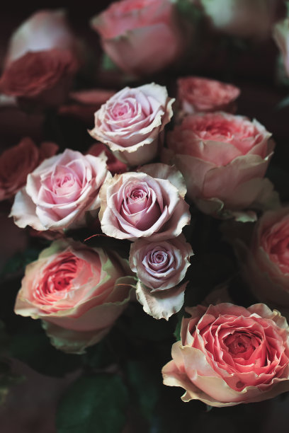 红色婚礼花艺素材