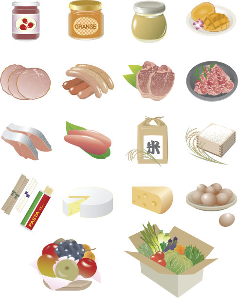 葡萄包装插画