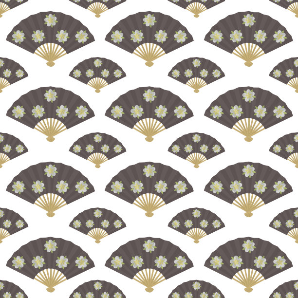 中式优雅女性插画海报