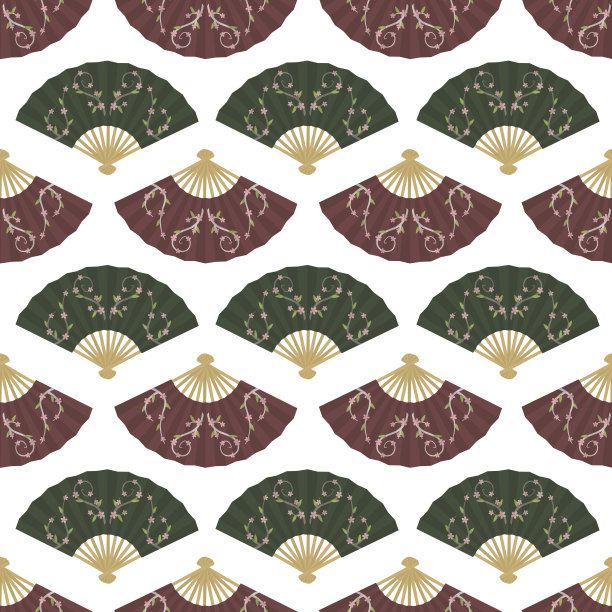 中式优雅女性插画海报