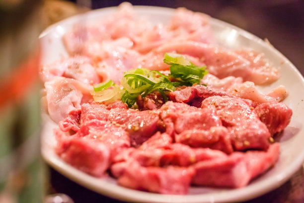 日式烤肉菜单