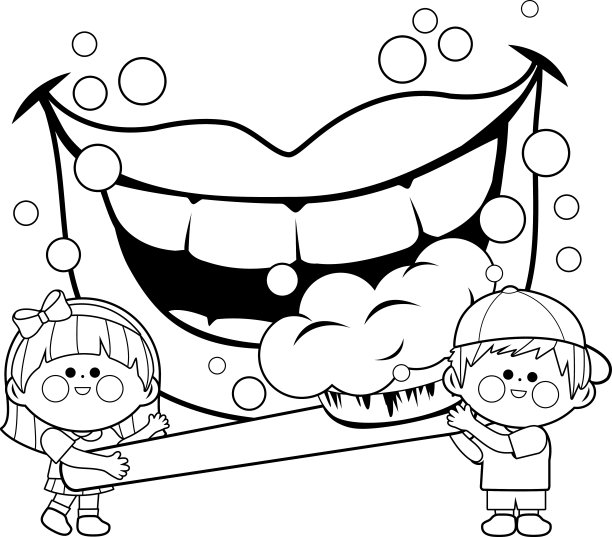 男童牙齿