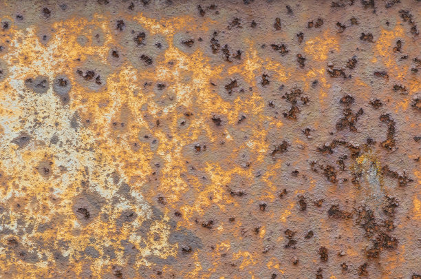 斑驳锈迹金属表面纹理
