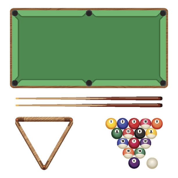 台球比赛布置