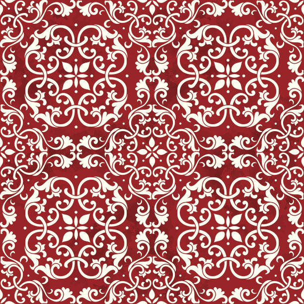 中国风花纹图案