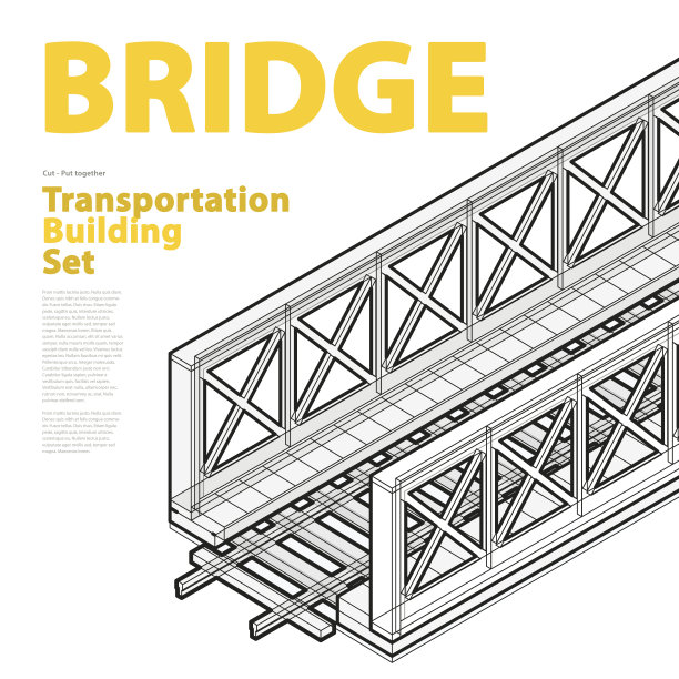 铁路桥模型