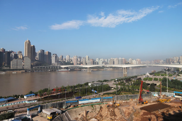 重庆城市建设桥梁建筑