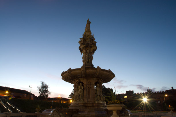 苏格兰格拉斯哥喷泉