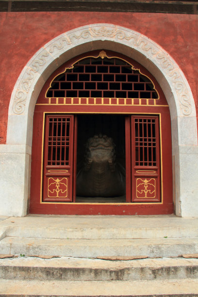 中式雕花木门清代木门