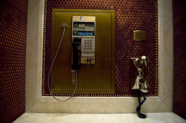 酒店电话亭
