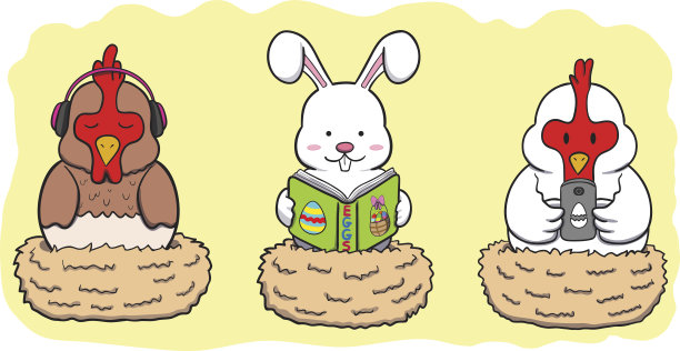 三只兔