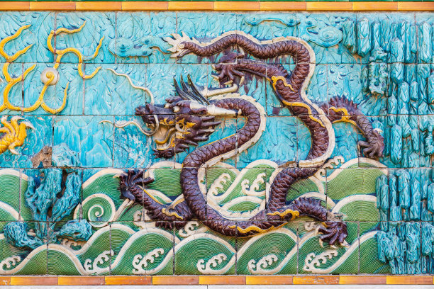 北京故宫龙纹图案