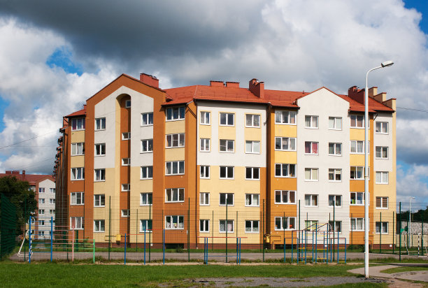 房屋建设,阳台,现代