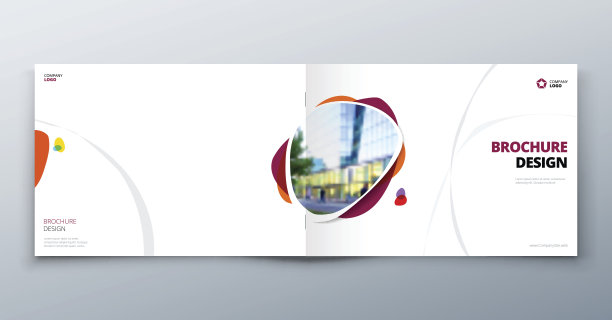 商务画册红色封面设计