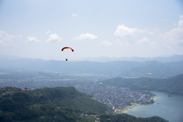 尼泊尔滑翔伞