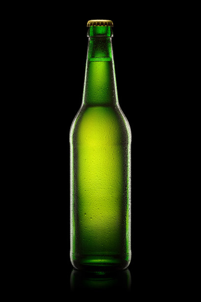 绿色透明瓶