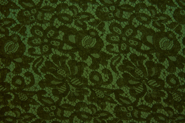 绿色格子布纹理