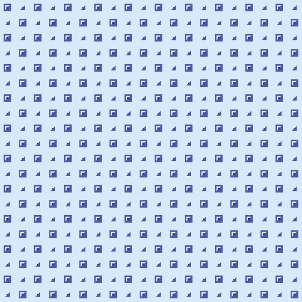 蓝调几何图案无缝背景