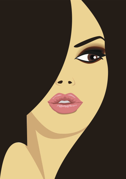 深色台球海报撞球