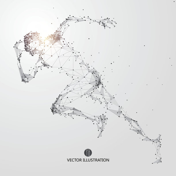 科技风商务活动背景