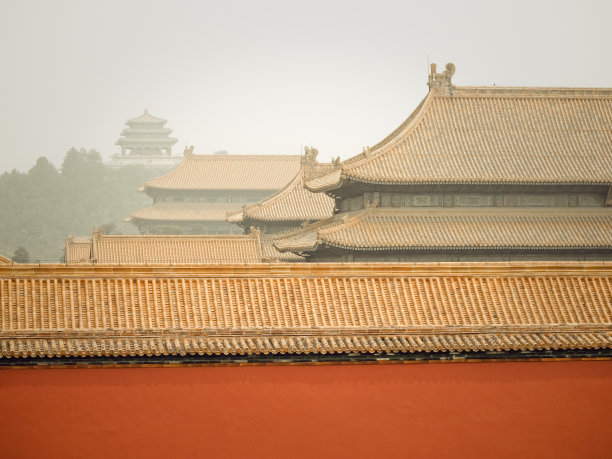 中国北京故宫建筑一角