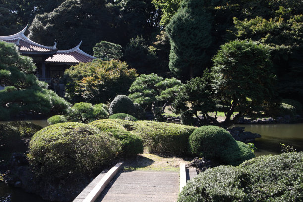 日式庭院凉亭