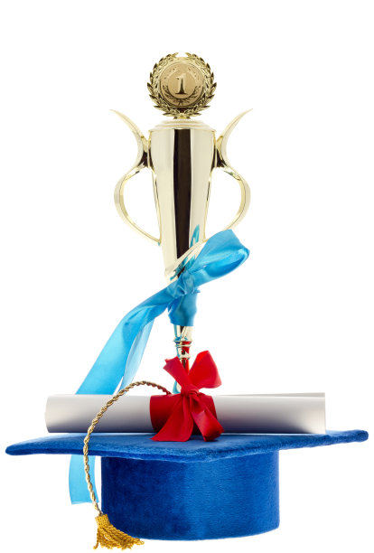 第一名,毕业,奖杯