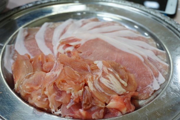 日式烤肉菜单