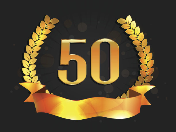 50周年logo