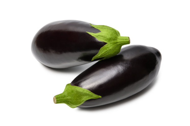紫黑圆茄子