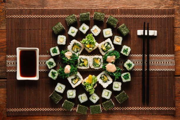 日本文化,素食,海产