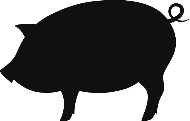 猪头标识