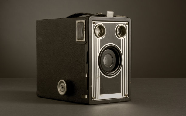 古董照相机玻璃胶片