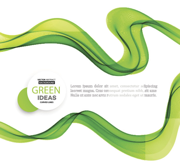 绿色环保画册封面设计模板下载