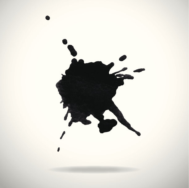 点状,墨水,艺术