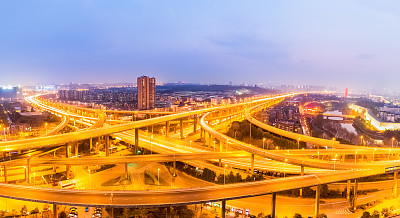 南京高速夜景