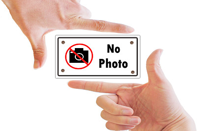 禁止拍照