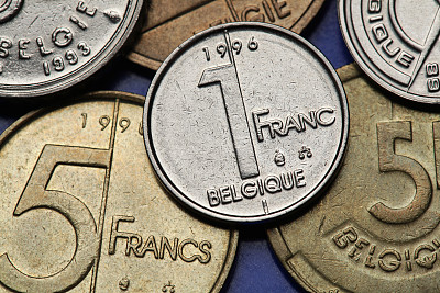 1法国法郎硬币