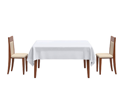 两个座位的桌子