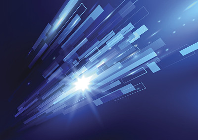 科技感蓝色光效