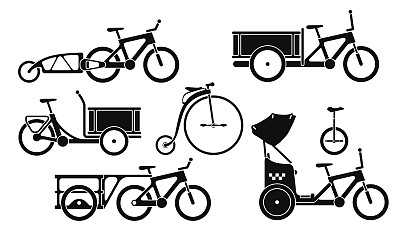 自行车拖车