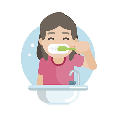 日常生活场景插画