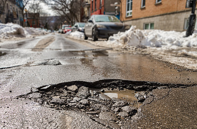 potholes