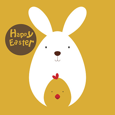 复活节兔子